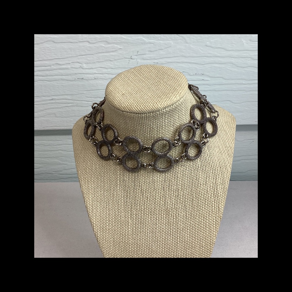 Elegant Silver Chain Link Necklace
